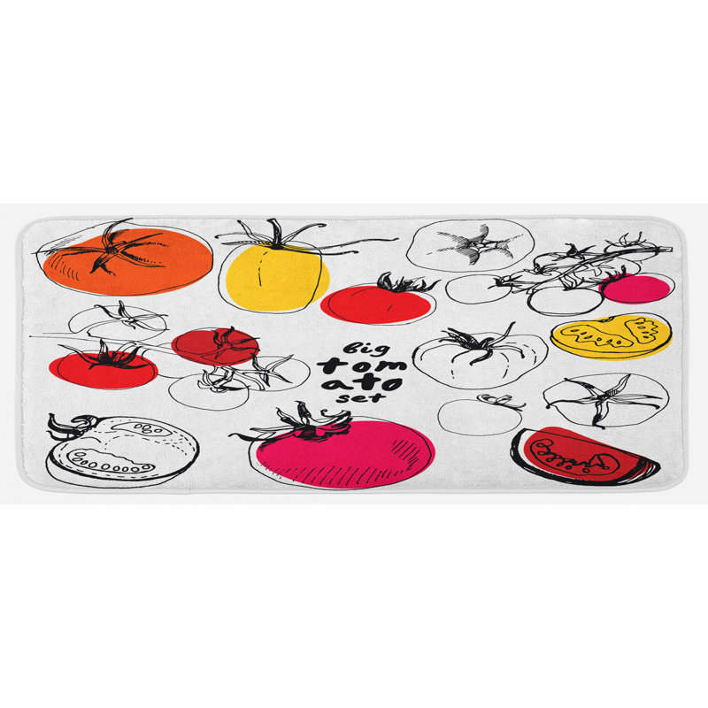 Tapis de cuisine Doodle