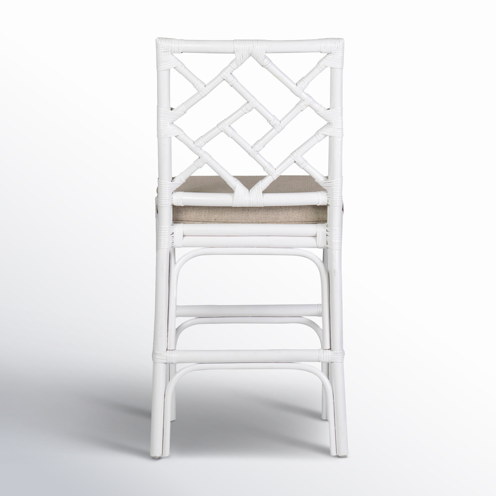Fulton Bar and Counter Stool, White, Counter Stool (24" Seat Height)