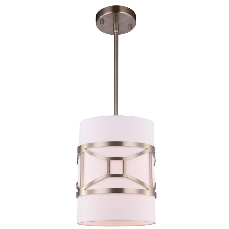 Hultgren 1 - Light Single Pendant, Satin Nickel