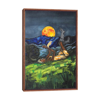 «Nightfall Offrant», reproduction d'art sur toile encadrée