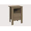 Table d'appoint en stratifié pouvant servir de table de lampe, table de chevet, table de bout et rangement Mattews-1561765386