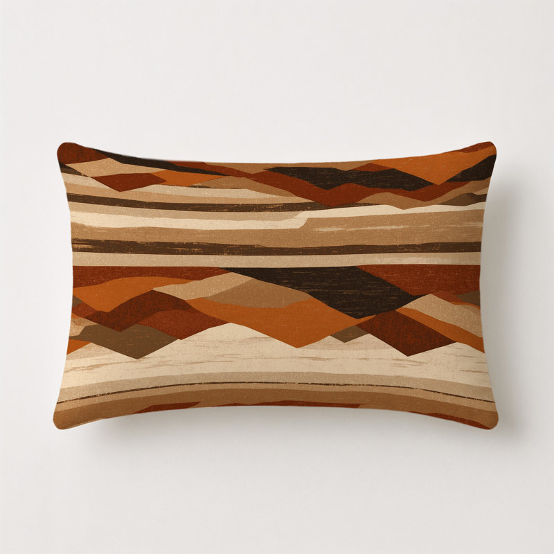 Solar Drift Indoor And Outdoor Throw Pillow, Rectangle 14"H x 20"W