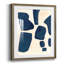 «Blue P pièces I», impression sur papier-245809674