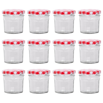 Glass Jar - Set of 6