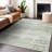 Premium Machine Washable Gerardo Sage Rug-729200859