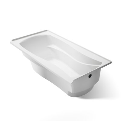 Mariposa® 72" x 36" Drop In Soaking Acrylic Bathtub