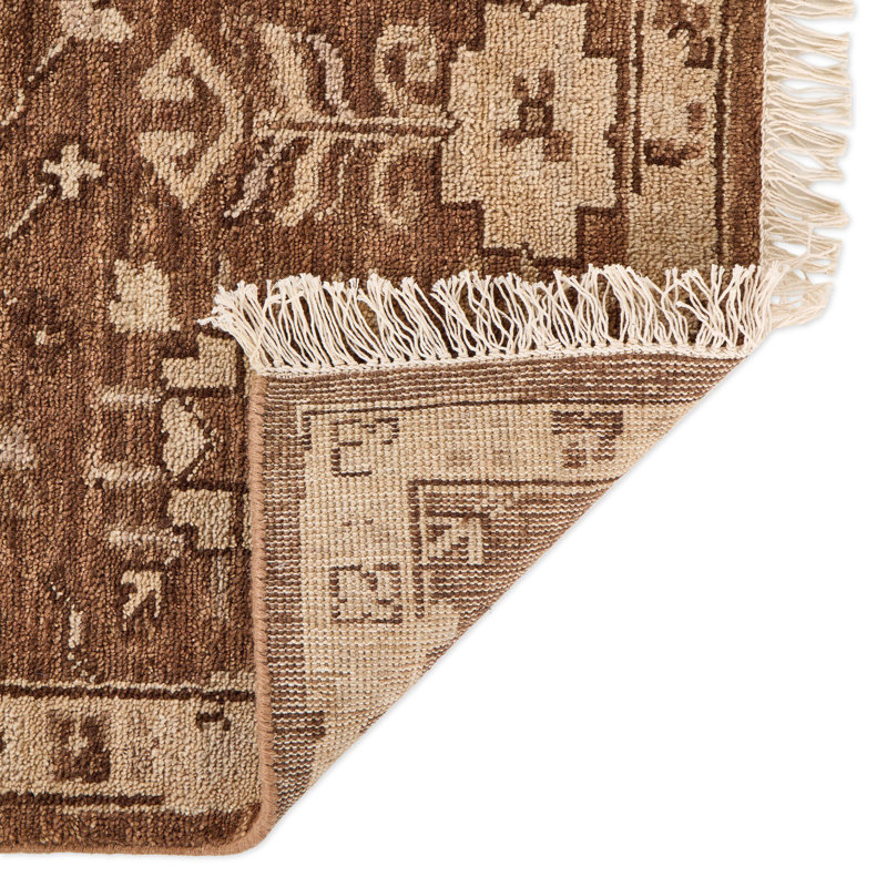 Paolo Hand-Knotted Rug-Paolo Rust-Runner-2.5'x12', Runner 2'6" x 9'