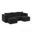 Canapé modulaire compact, moderne et minimaliste, canapé compact sans assemblage pour petits espaces de vie-383908203