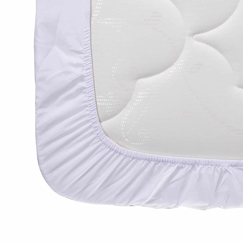 Woodby Waterproof Fitted Mattress Protector Case Pack, 80 x 200 cm