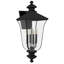 Lanterne murale d'extérieur noir mat 4 lumières Farley-985856260-985856264