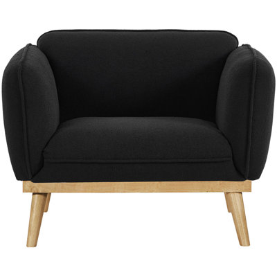 Nolita 40.5" W Boucle Fabric Chair