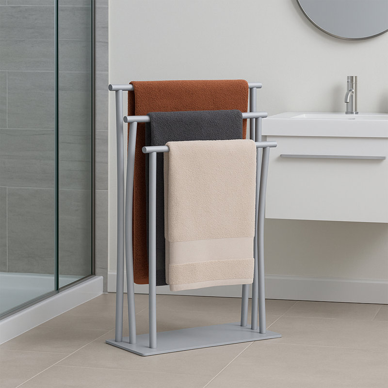 3 Freestanding Towel Rack