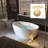 Ember 55'' x 31.75'' Soaking Acrylic Bathtub-51226546