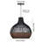 Arlicia 1 - Light Rattan Single Pendant-1292130903