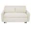 Canapé-lit convertible moderne 2 places avec 2 causeuses et 2 ports USB, ancien SKU: WF317760AAA