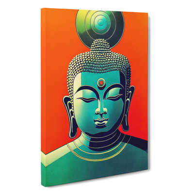 Wonderful Buddha - Wrapped Canvas
