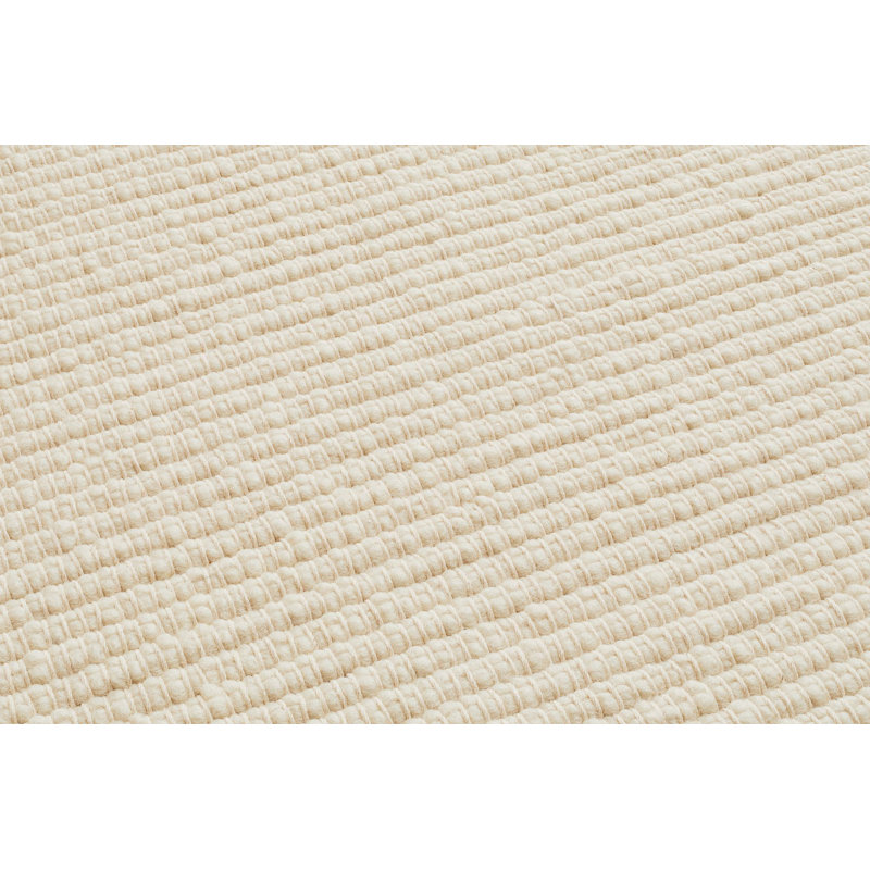Ebsen Solid Colour Wool Hand Woven Area Rug, Rectangle 250 x 290cm