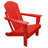 Adirondack Chair Foldup Red 