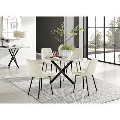 Eubanks 4 - Person Dining Set