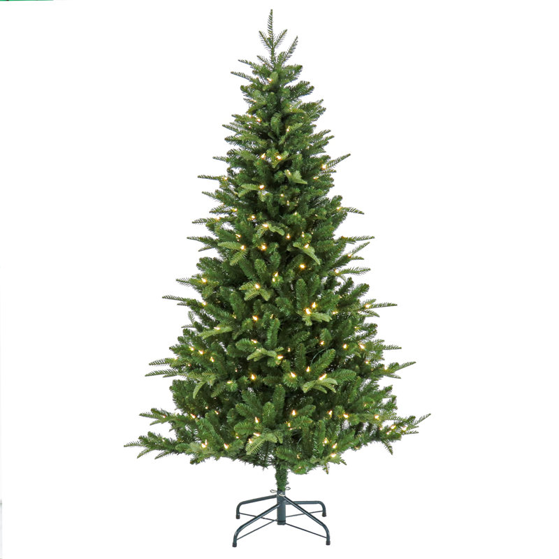 The Holiday Aisle® 6 ft. Pre-Lit Whatcom Pine Tree with LED Lights