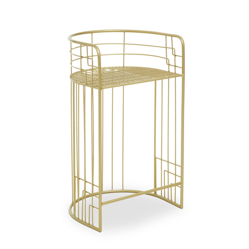 Willian Counter Stool with Metal Frame