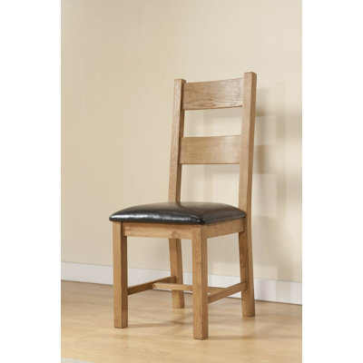 Kadence 50cm H Polyurethane Upholstered Ladder Back Dining Chair