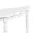 Half-moon Console Table Solid Pine Retro Design Entryway Display