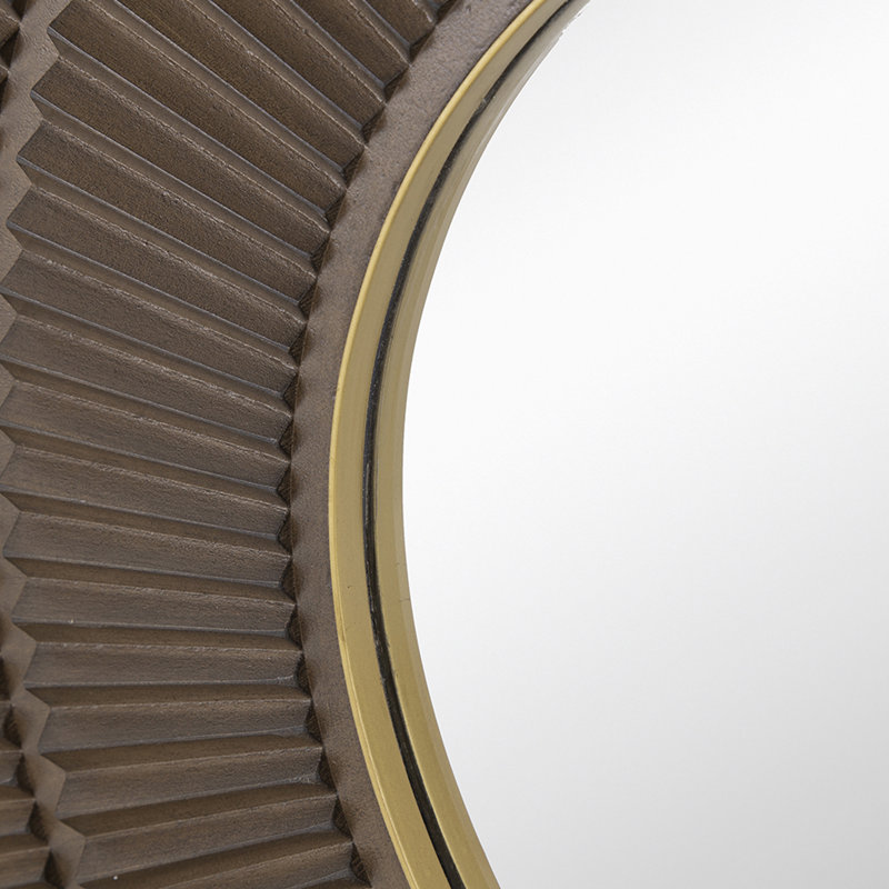 Miroir rond manufacturé