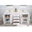 Ensemble de meuble-lavabo double 70,7 po avec miroir Chyrl-1474166508