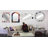 Abstract Design Shapes III - Modern Rectangular Wall Mirror-537238976