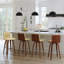 Aluin Mid-century Modern Swivel Counter or Bar Height Bar Stool in Faux Leather and Wood-512247215-512247214-512247201
