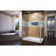 DreamLine Flex 36 in. D x 60 in. W x 74 3/4 in. H Semi-Frameless Shower Enclosure-38407173-38407174