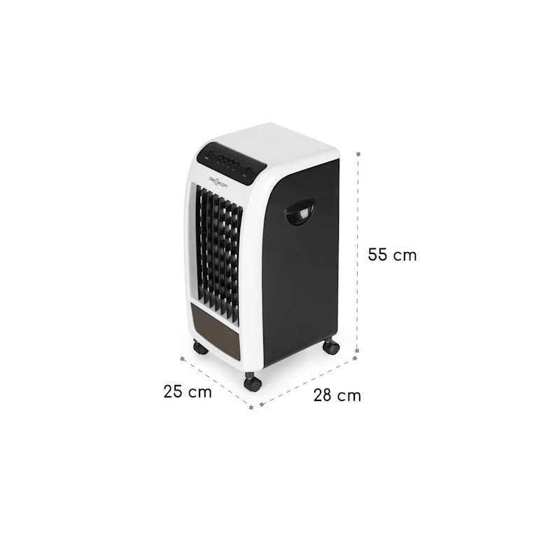 Klimaanlage New Breeze 7.000 BTU mit Fernbedienung, Black