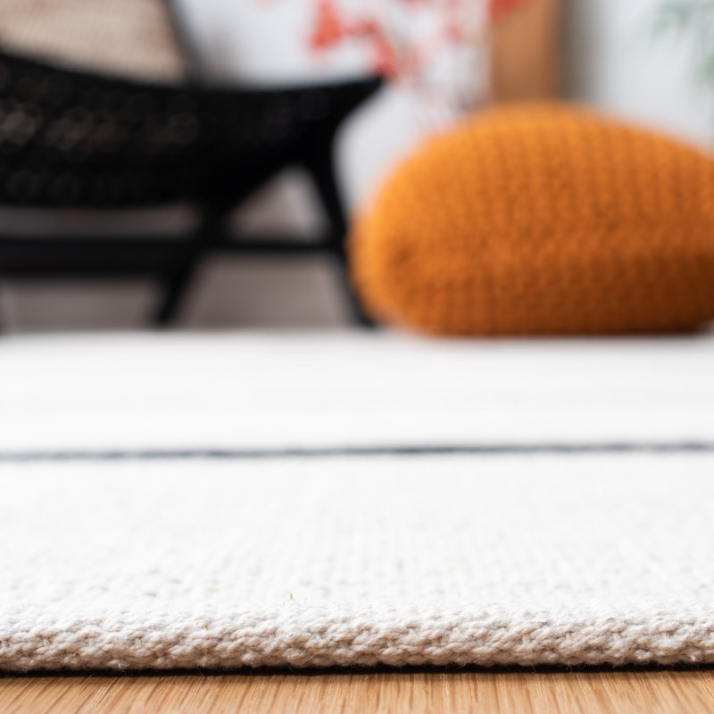 Mana Cotton Striped Indoor Rug, Rectangle 3' x 5'