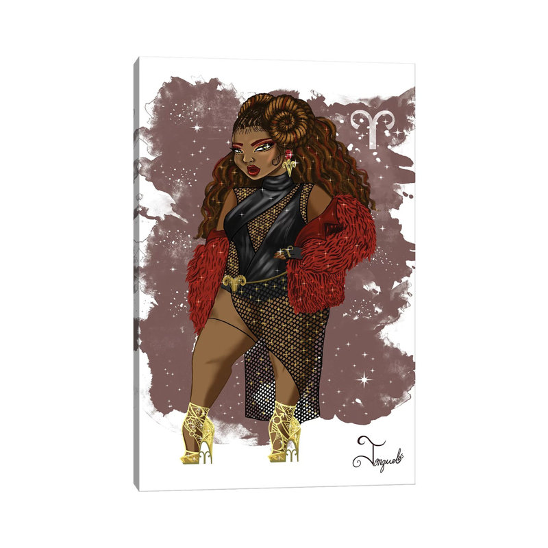 Aries - impression sur toile tendue, H 40 po x l 26 po x P 1,5 po