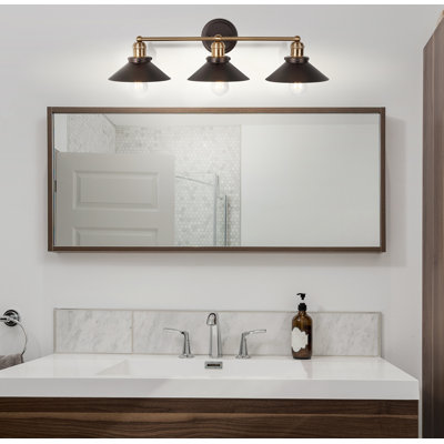 Éclairage pour meuble-lavabo en métal Bagatelle