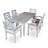 6 - Person Patio Dining Set with Rectangular Table