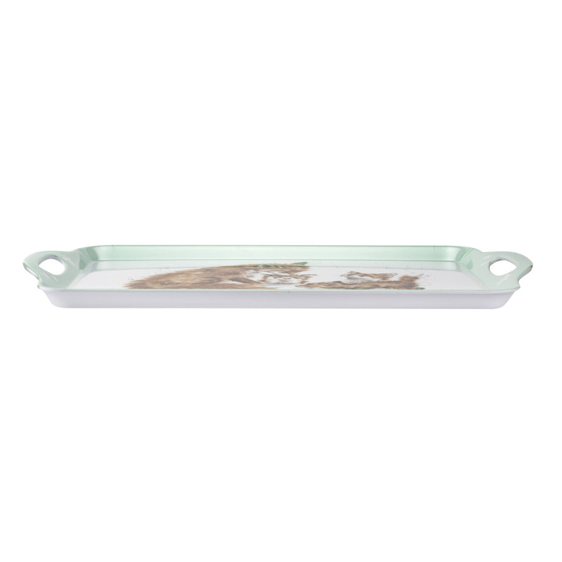 Wrendale Designs Pimpernel Rw-Wrendale Designs Large Melamine Hndld Tray 18.9 X11.6"