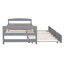 Lit plateforme polyvalent avec lit gigogne pour une utilisation accrue de l'espace et une expérience de sommeil confortable