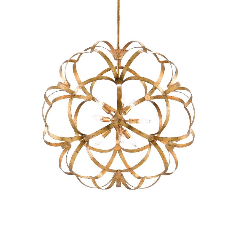 Sappho Orb 9 - Light LED Chandelier