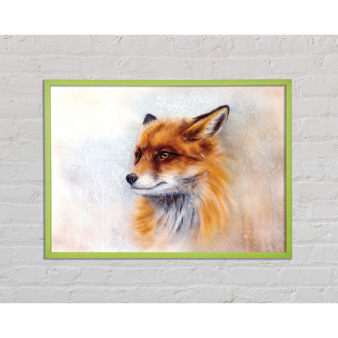 Welham Fox Head Beauty - Einzelner Bilderrahmen Kunstdrucke