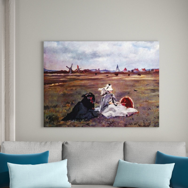 Edouard Manet - Wrapped Canvas Painting, 90cm H x 120cm W x 1.8cm D