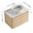 30'' Wall-Mounted Bathroom Vanity With 2-Soft-Close Door