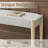 42'' W Modern Upholstered chenille Bench-1975632048-1965452854
