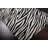 Strickland Animal Print Hand Knotted Wool Ivory/Black Area Rug-1285664055
