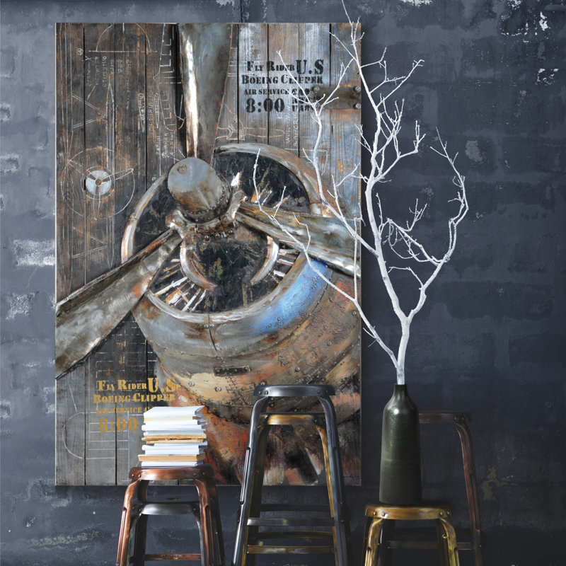 « Fly Rider », impression sur plaque