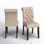 Chaise d'appoint rembourrée et capitonnée Ameriga-510417689-501825898