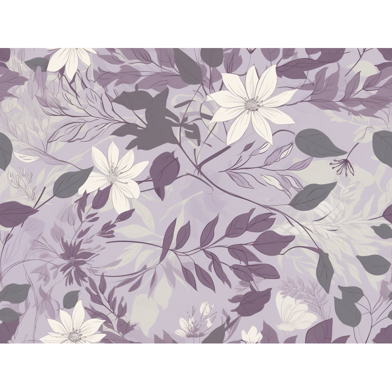 Couverture en molleton Botanical, L 51 po x L 60 po