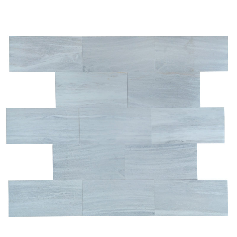 Marble Look Wall & Floor Tile, 12"W x 24"L