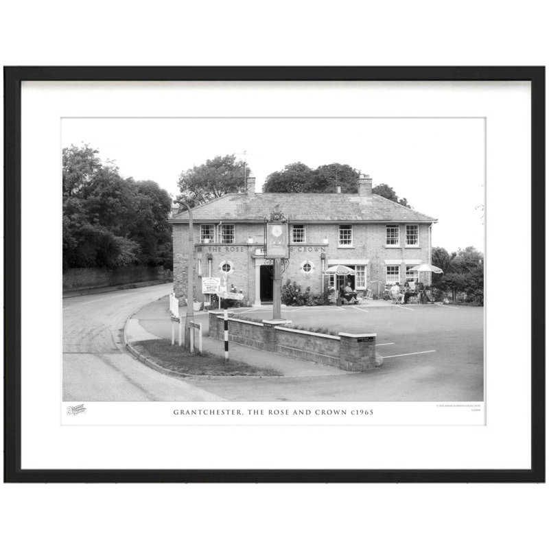 Grantchester, The Rose And Crown C1965 by Francis Frith - Single Picture Frame Print, 40cm H x 50cm W x 2.3cm D